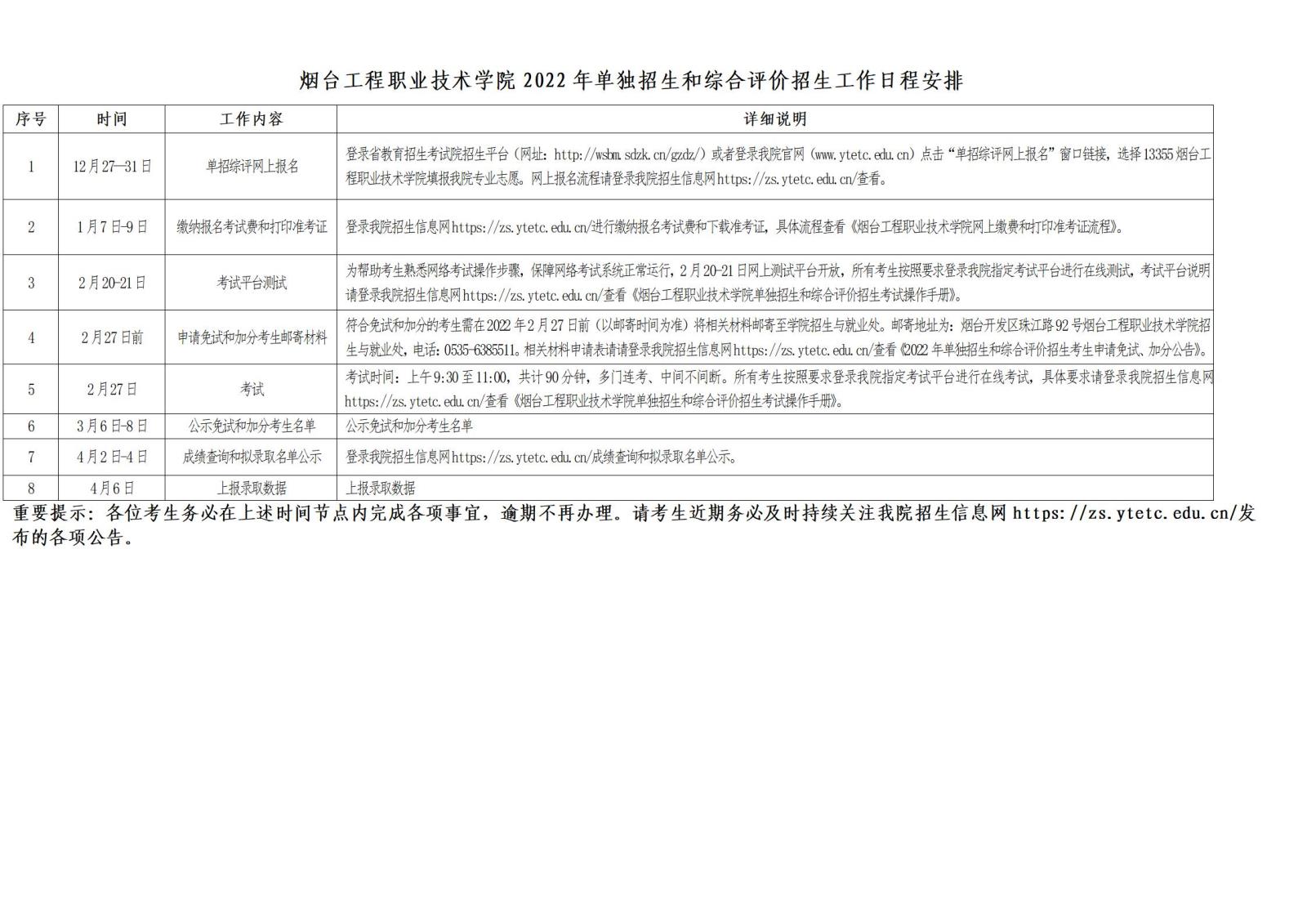 烟台工程职业技术学院2022年单独招生和综合评价招生工作日程安排_01.jpg